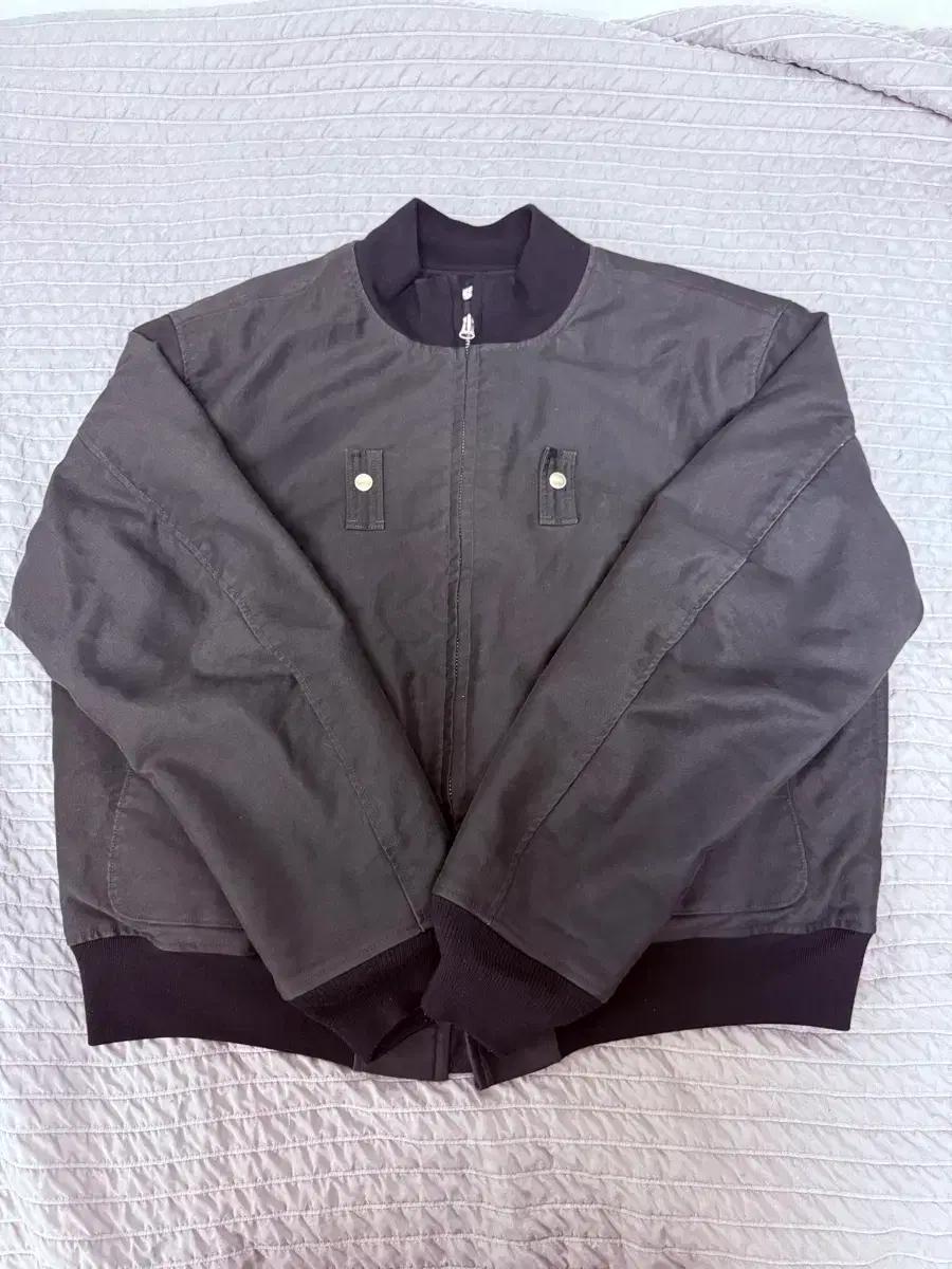 올리브드랩서비스 Tanker jacket black
