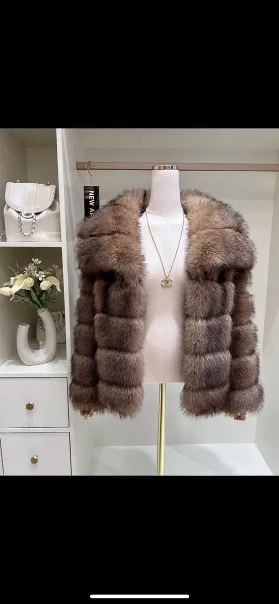 [무료배송](새상품) 퍼자켓 풍성퍼 여성겨울아우터코트고급원단퍼코트로제