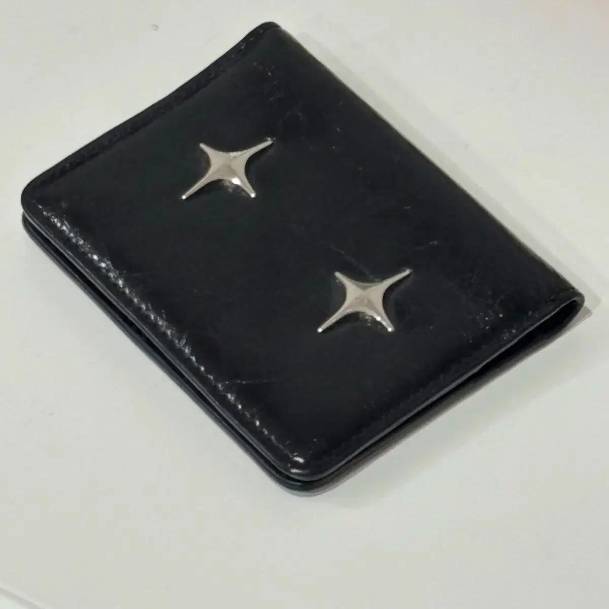 포어필 forappeal 스파클 스타 카드지갑 블랙