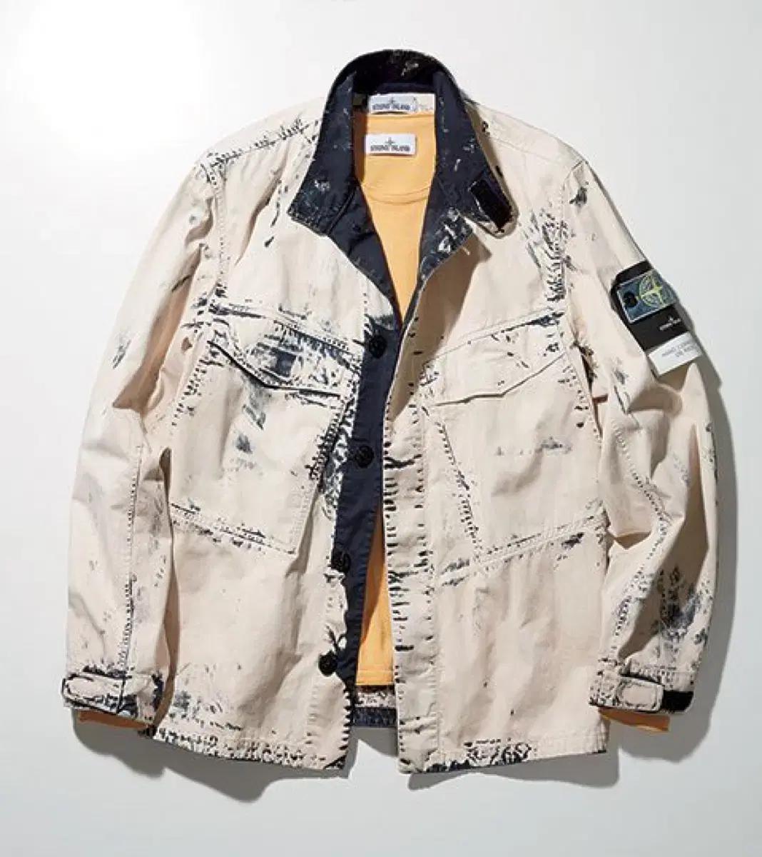 Stone Island 17SS Hand-Corroded On Lasso