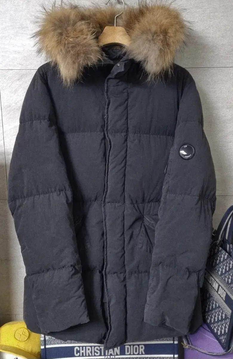 정품) CP 컴퍼니 라쿤퍼 덕다운 패딩점퍼