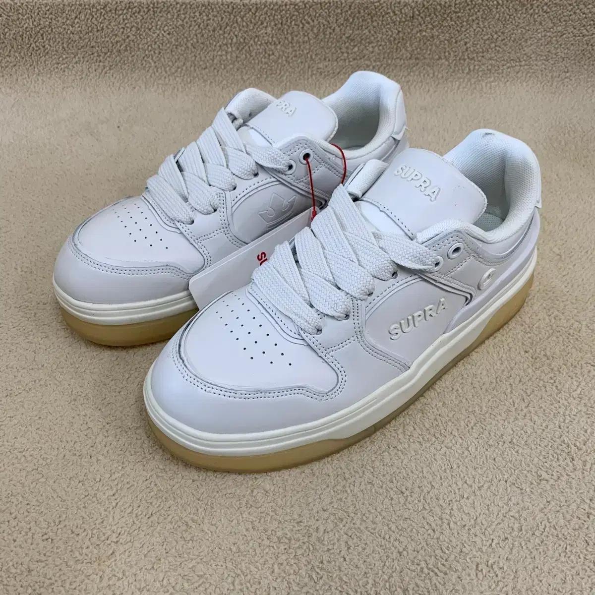 SUPRA 수프라 베이더 X 로우탑 운동화(260/화이트) 남성신발