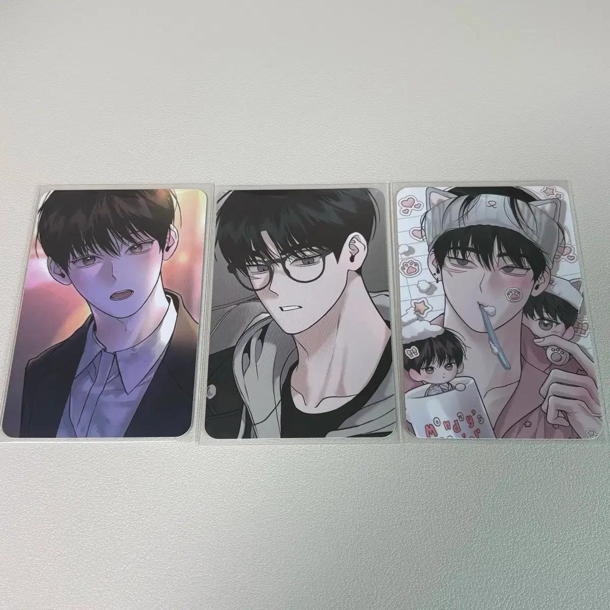 월요일의구원자 월구 컬포 포카 스페셜 포함 (3장 일괄)