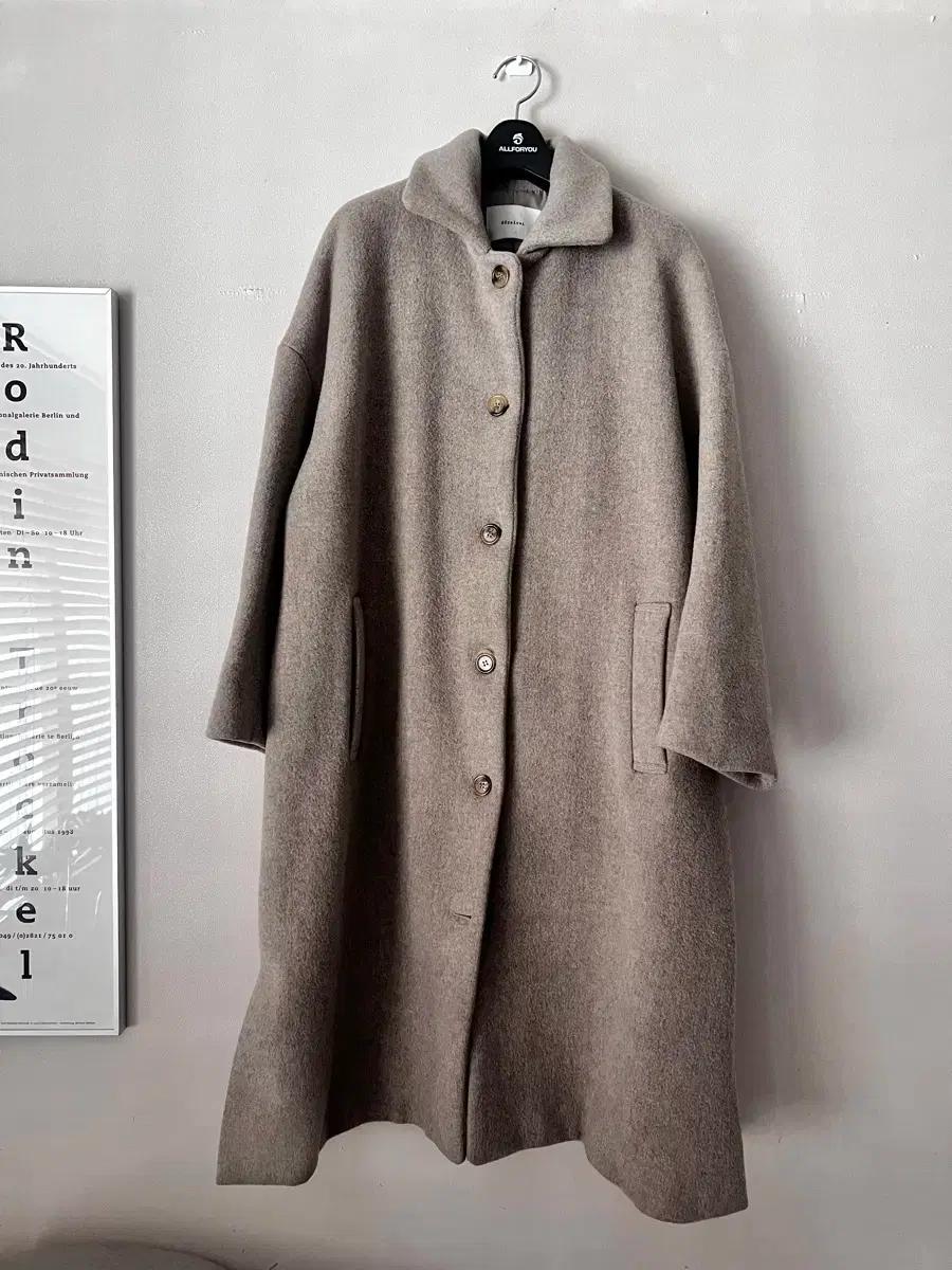 겨울 여성 일자 울코트 free 넉넉한사이즈