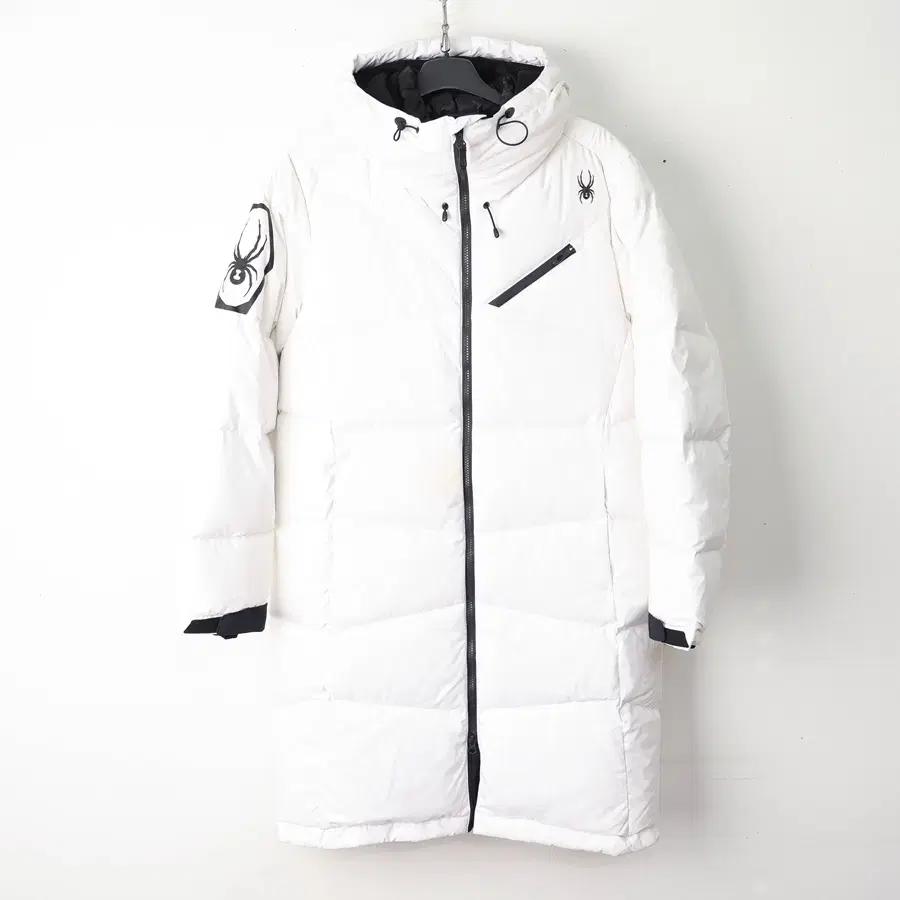 95/스파이더 헥사곤 롱 다운재킷