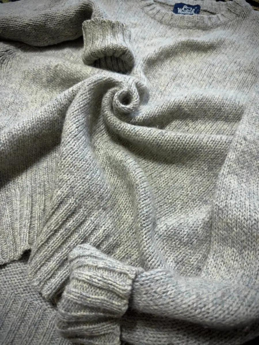 60s Woolrich wool fisherman Knit