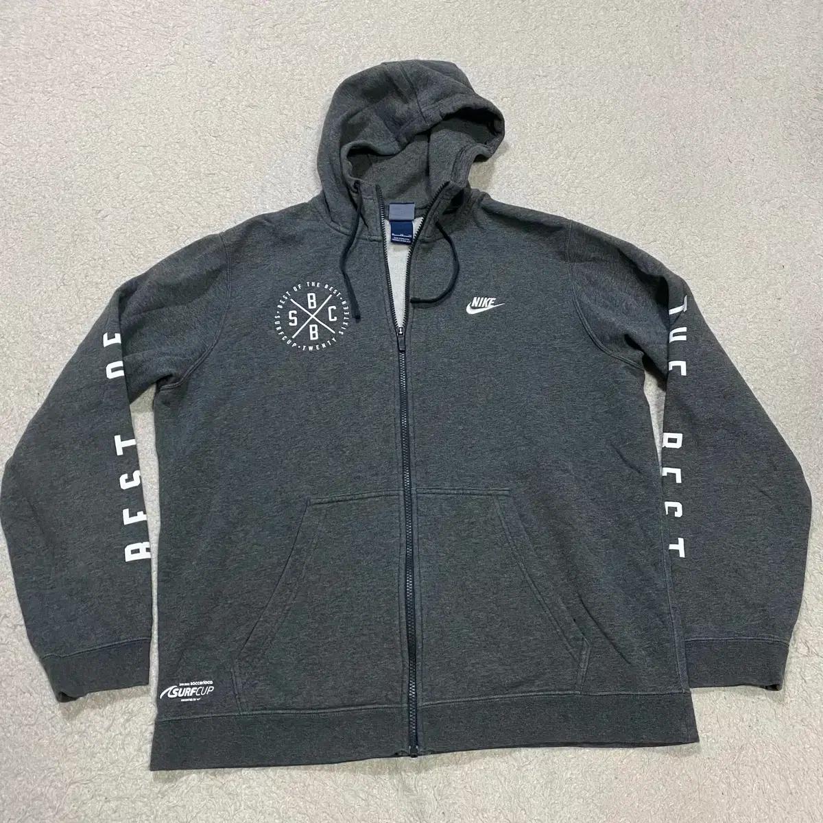 나이키 후드집업 기모 XL