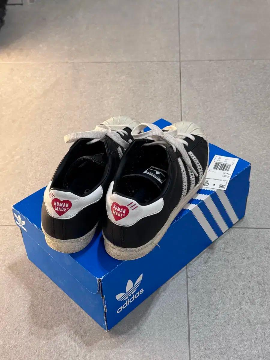 아디다스 슈퍼스타 휴먼메이드 블랙 FY0729