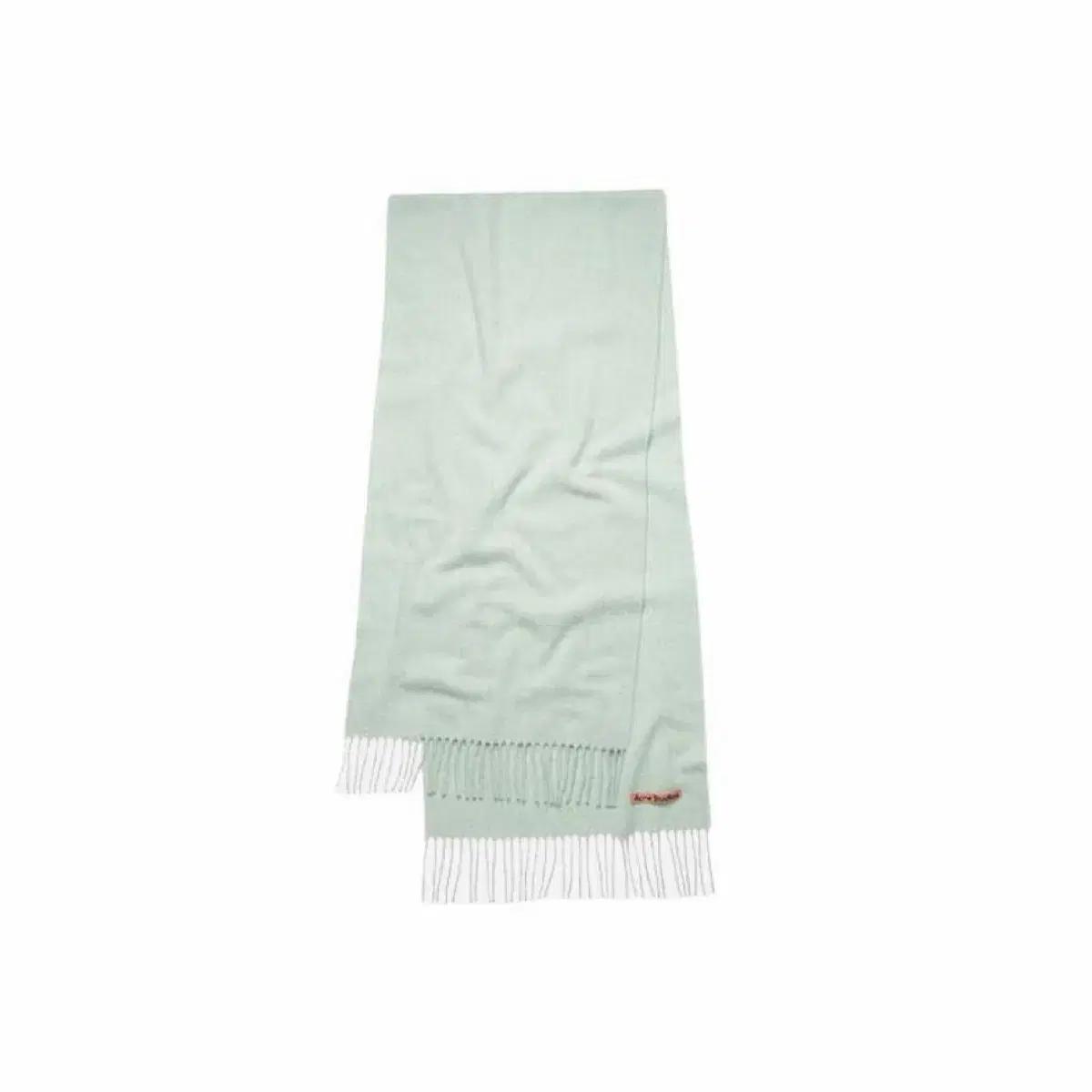 아크네 스튜디오 캐나다 내로우 뉴 울 스카프 민트 그린 멜란지