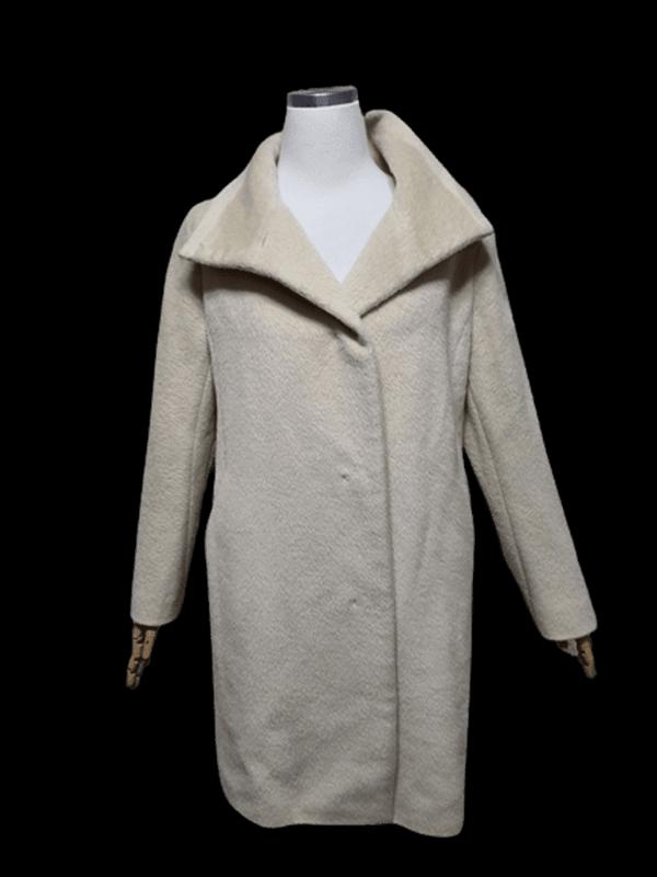 마인MINE 피아첸자 고급 베이비라마퍼 정품 여성 겨울여자모직코트자켓76