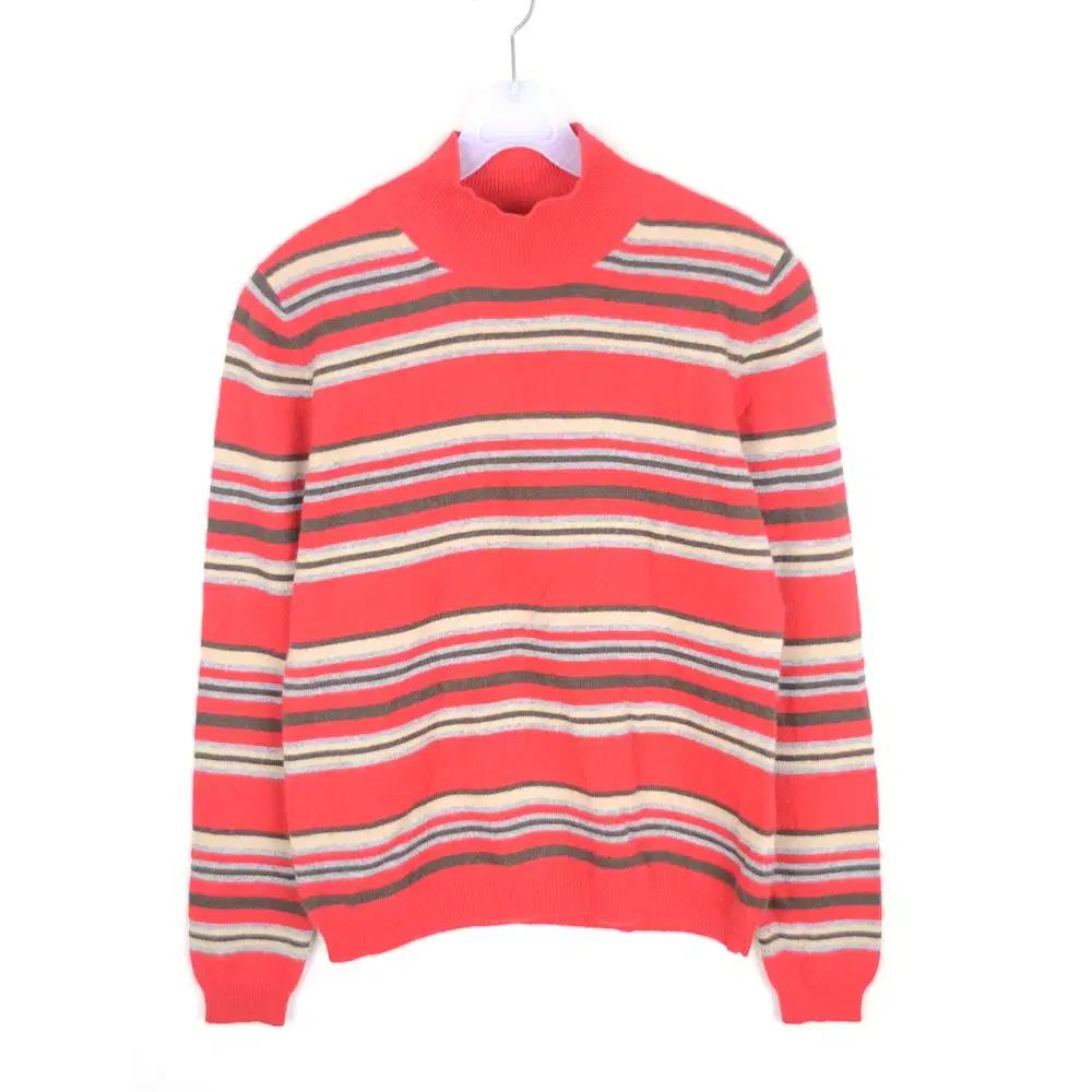 Eterno 캐시미어 반폴라 니트 여성M 스웨터 NG11390