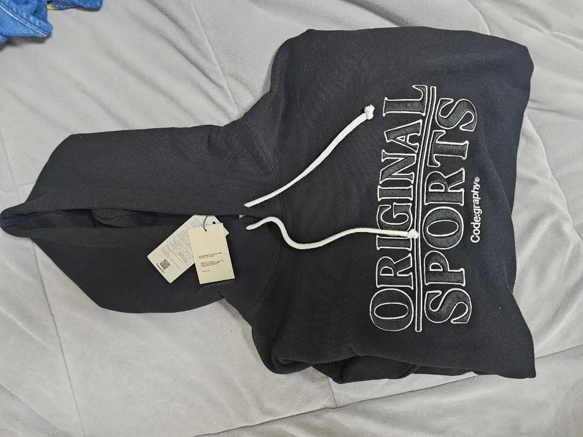 Code:graphy Original Sports 후드티 블랙 코드그라피