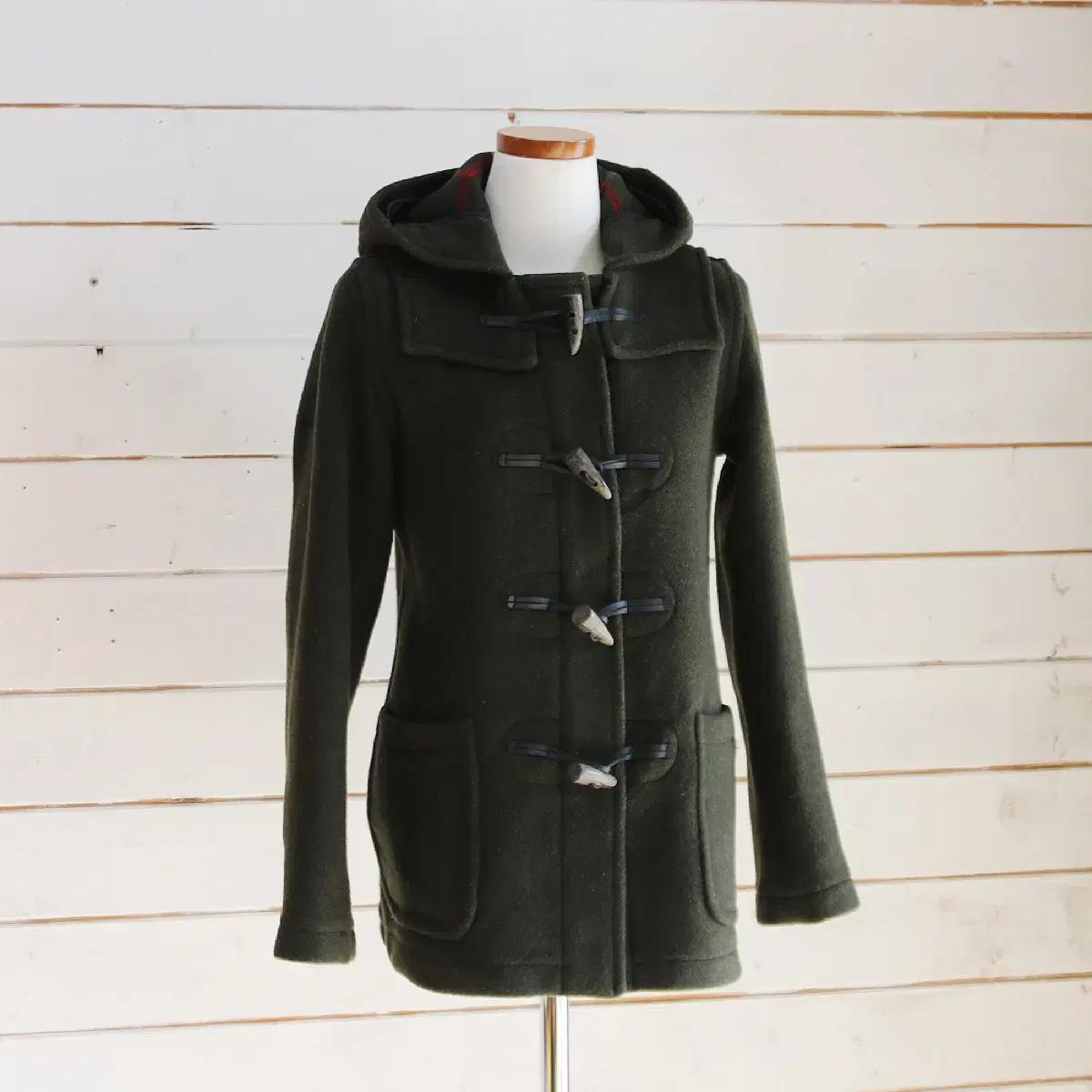 LONDON Tradition 후드 더플 코트 (여성용 36)