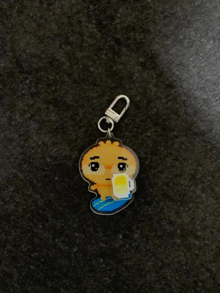 역할맥 안경만두 키링