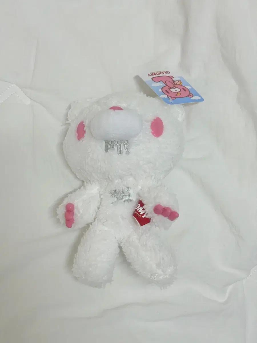 글루미베어 팝업 인형 화이트