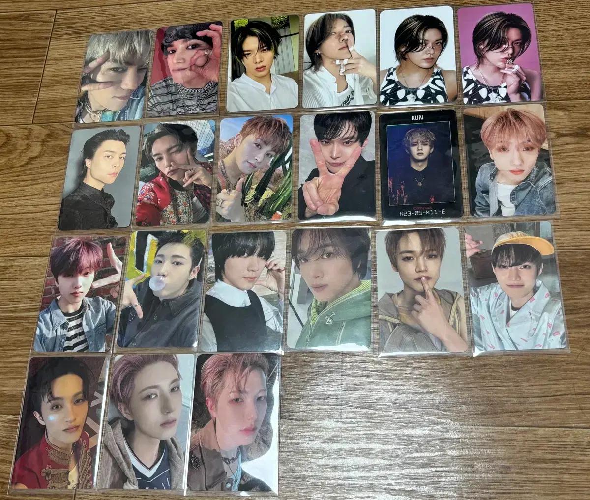 엔시티 드림 127 포카 교환 양도 쟈니 도영 마크 해찬 런쥔 천러 지성
