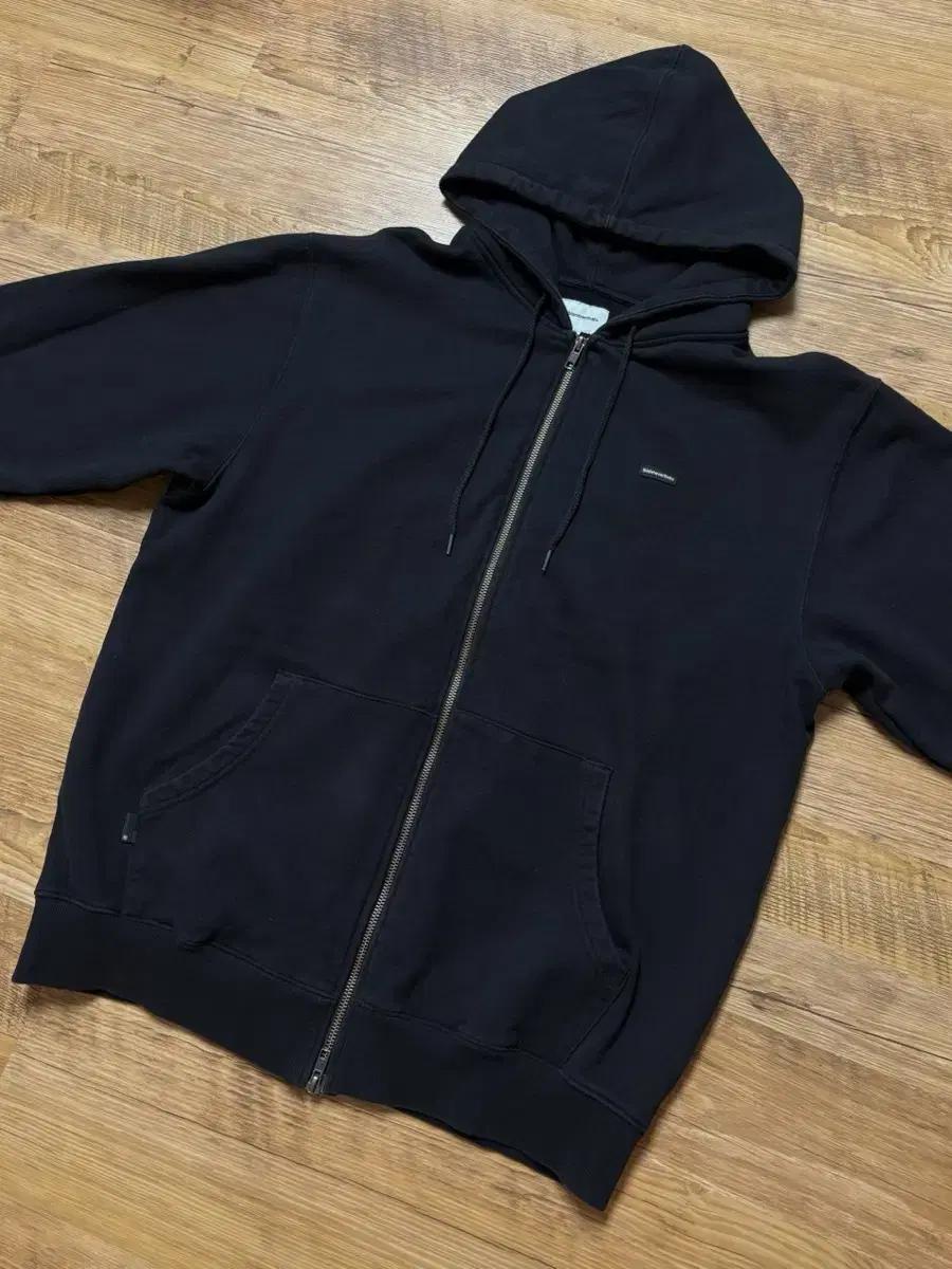 디스이즈네버댓 클래식 후드집업 블랙