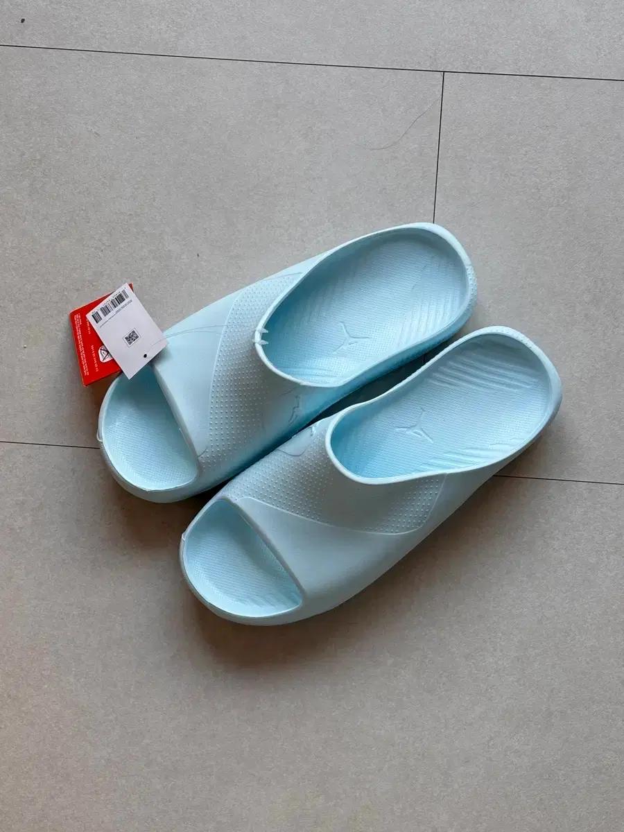 나이키 조던 슬라이드 슬리퍼 블루 (290/새상품)