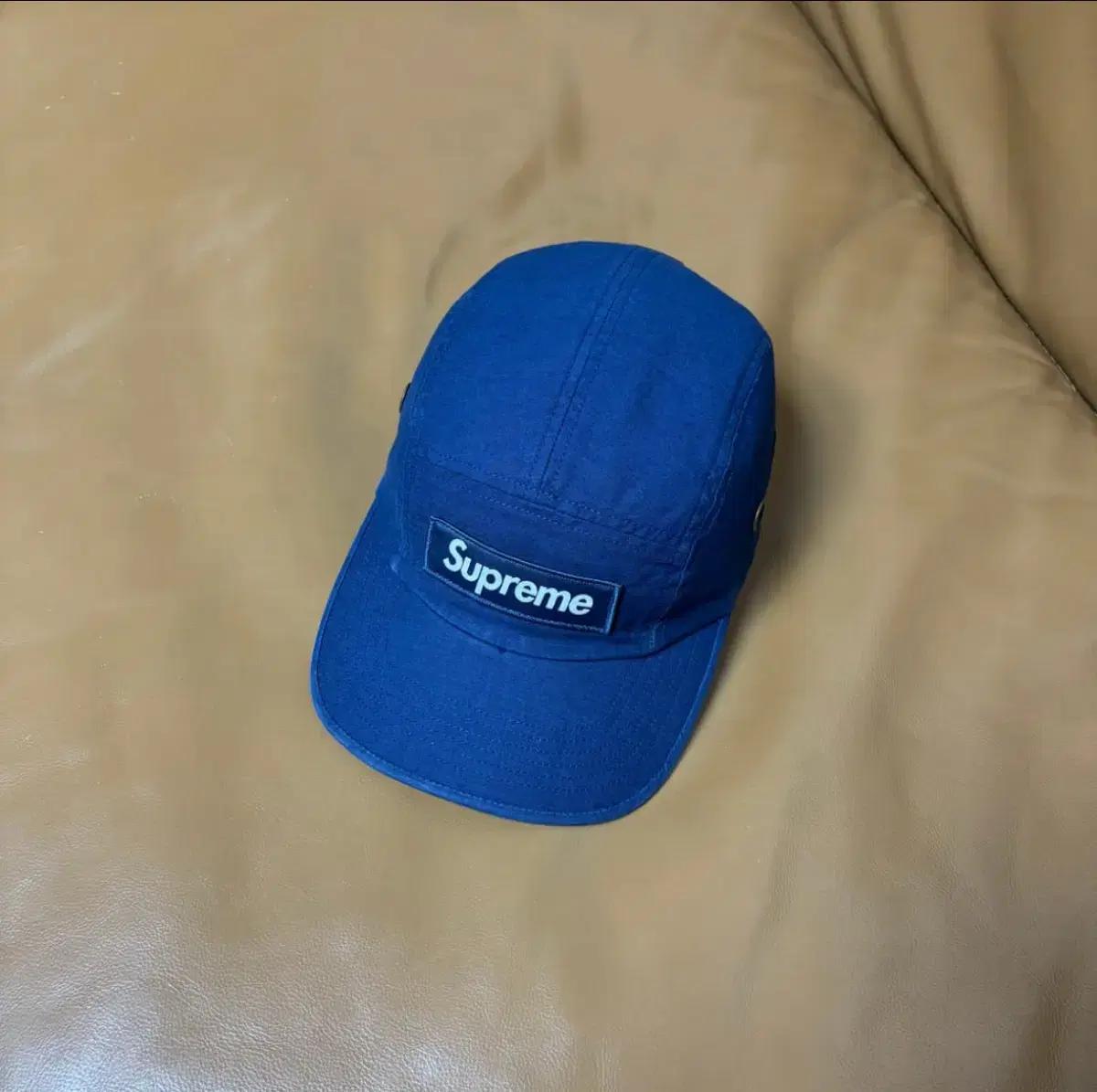 Supreme 슈프림 밀리터리 워시드 네이비 캠프캡 모자