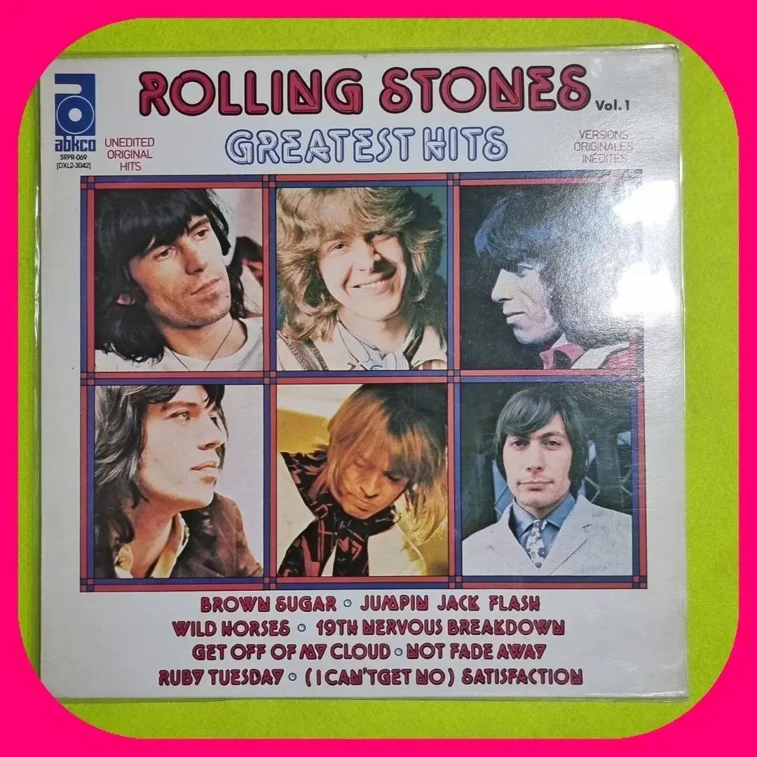 롤링스톤즈 Greatest Hits LP NM/NM