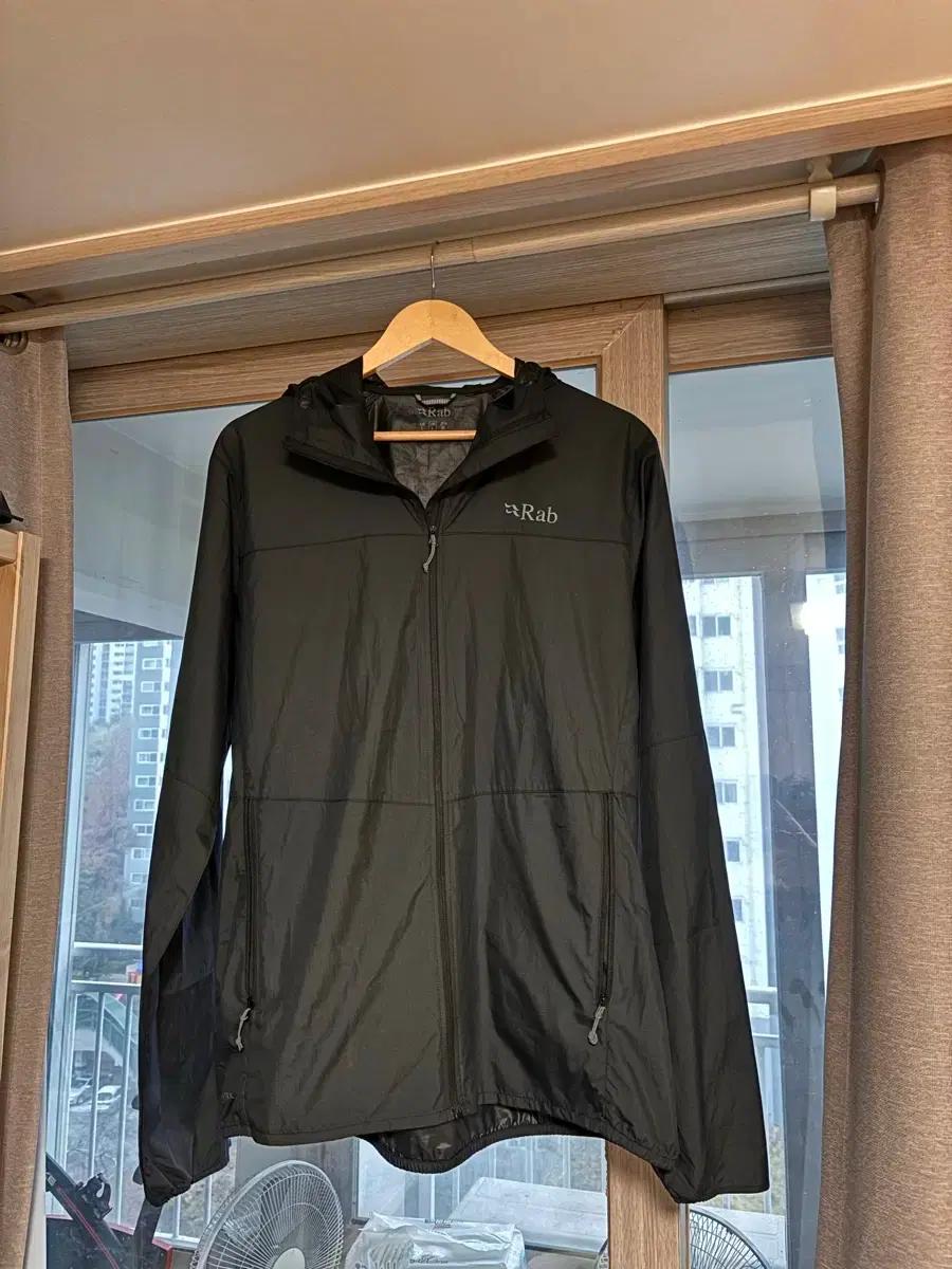 Rab 윈드개더 후디 블랙 L사이즈