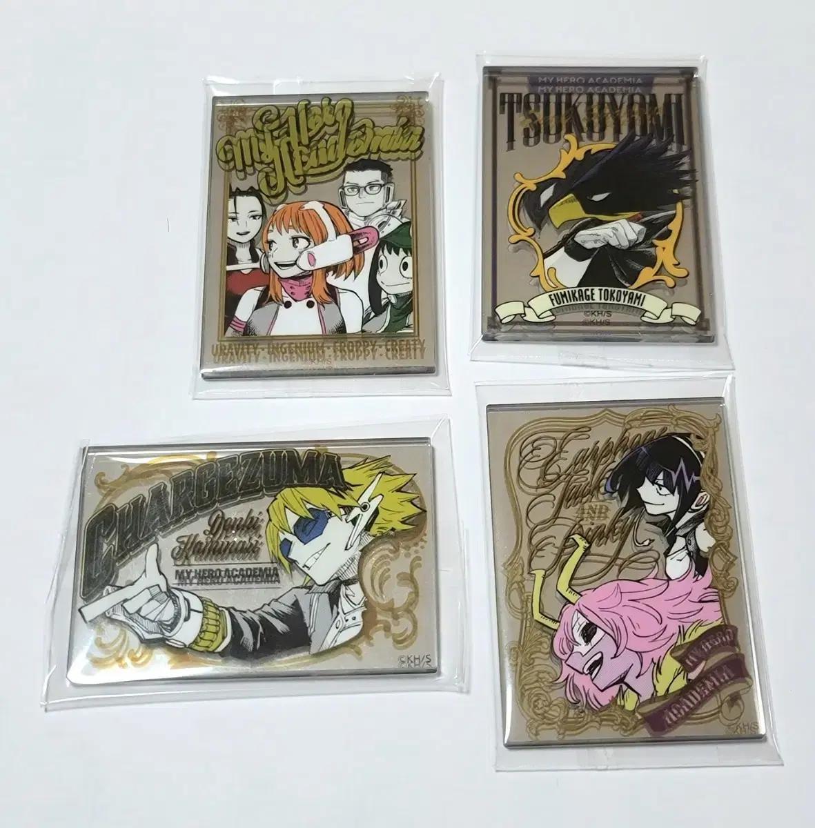 나히아 원화전 미러풍 아크릴 스티커 지로 우라라카 토코야미 카미나리