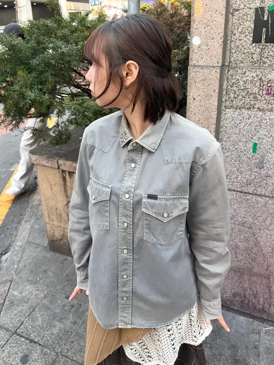 Lee x nano 콜라보 웨스턴 셔츠
