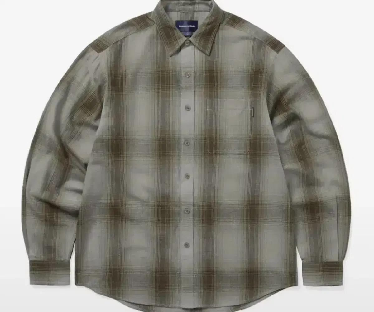 Nep Shadow Check Shirt Khaki 디스이즈네버댓 셔츠