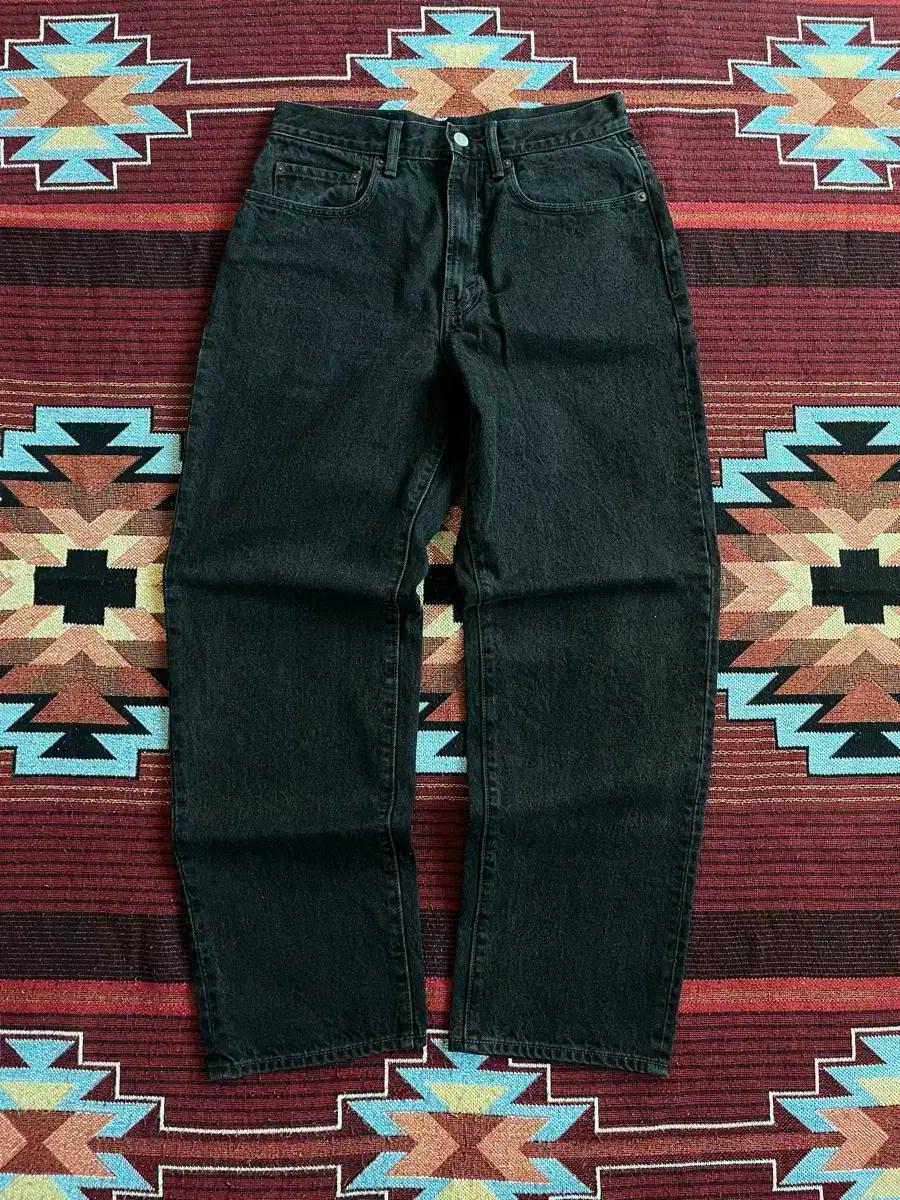 디스이스네버댓 레귤러 진 데님 블랙 Thisisneverthat