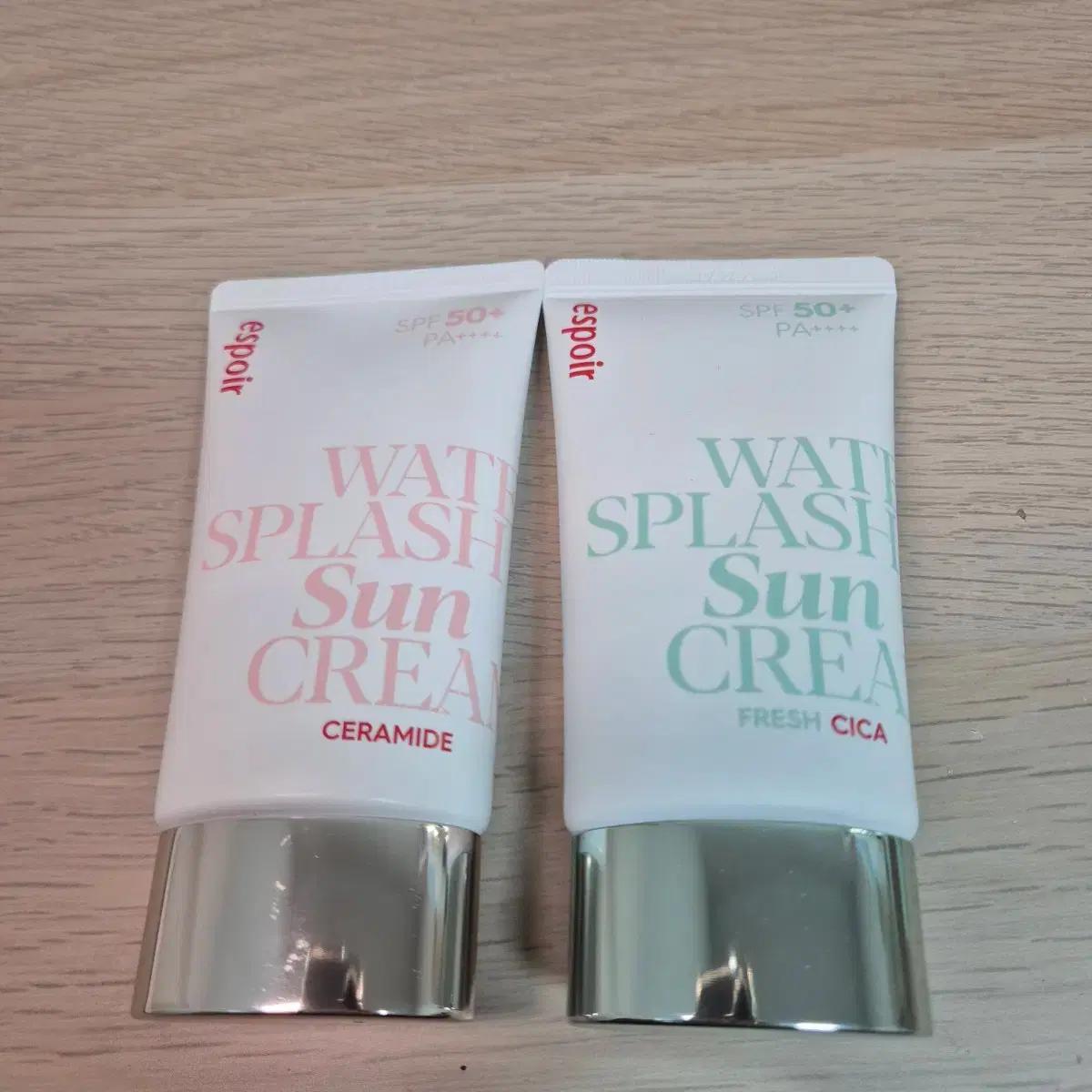 에스쁘아 선크림 2개 일괄