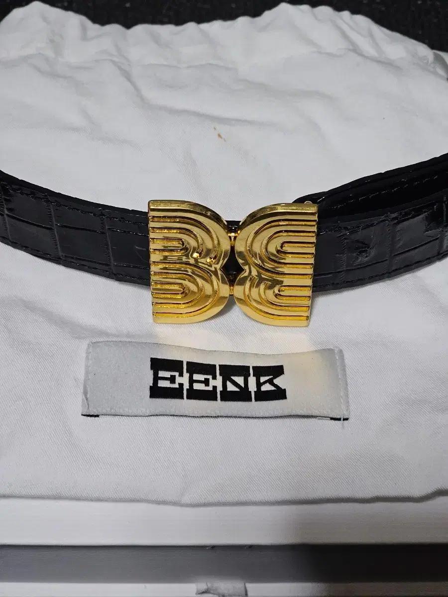 EENK 잉크 악어 가죽 벨트 (여성용)