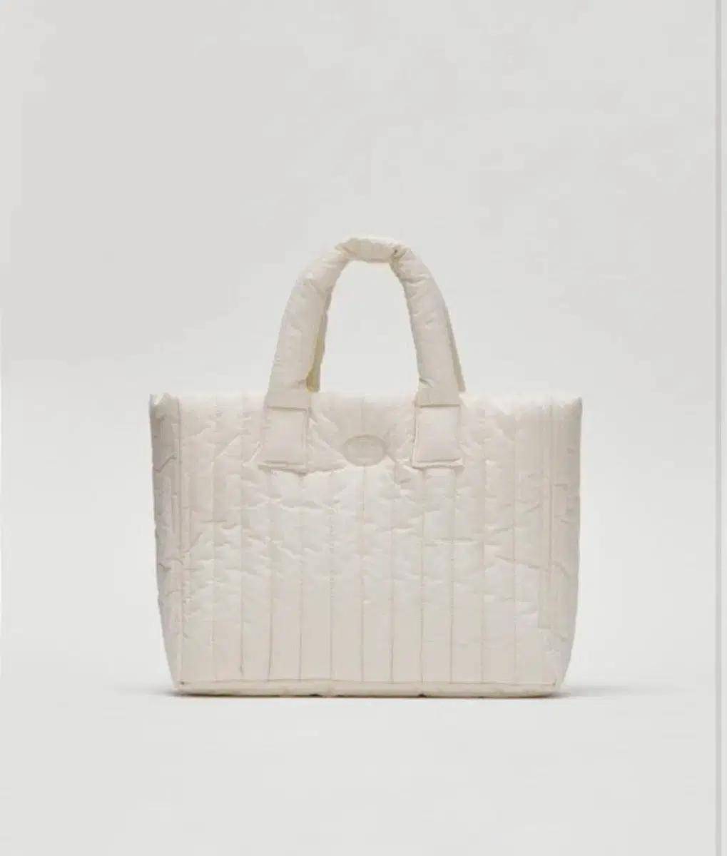 시엔느 패딩 토트백 크림