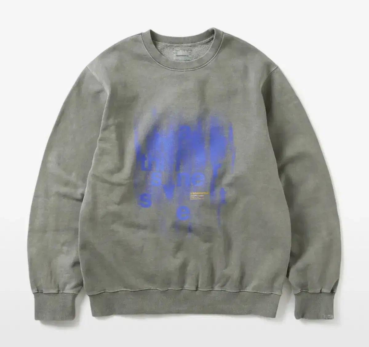 디스이즈네버댓 맨투맨 그레이 M