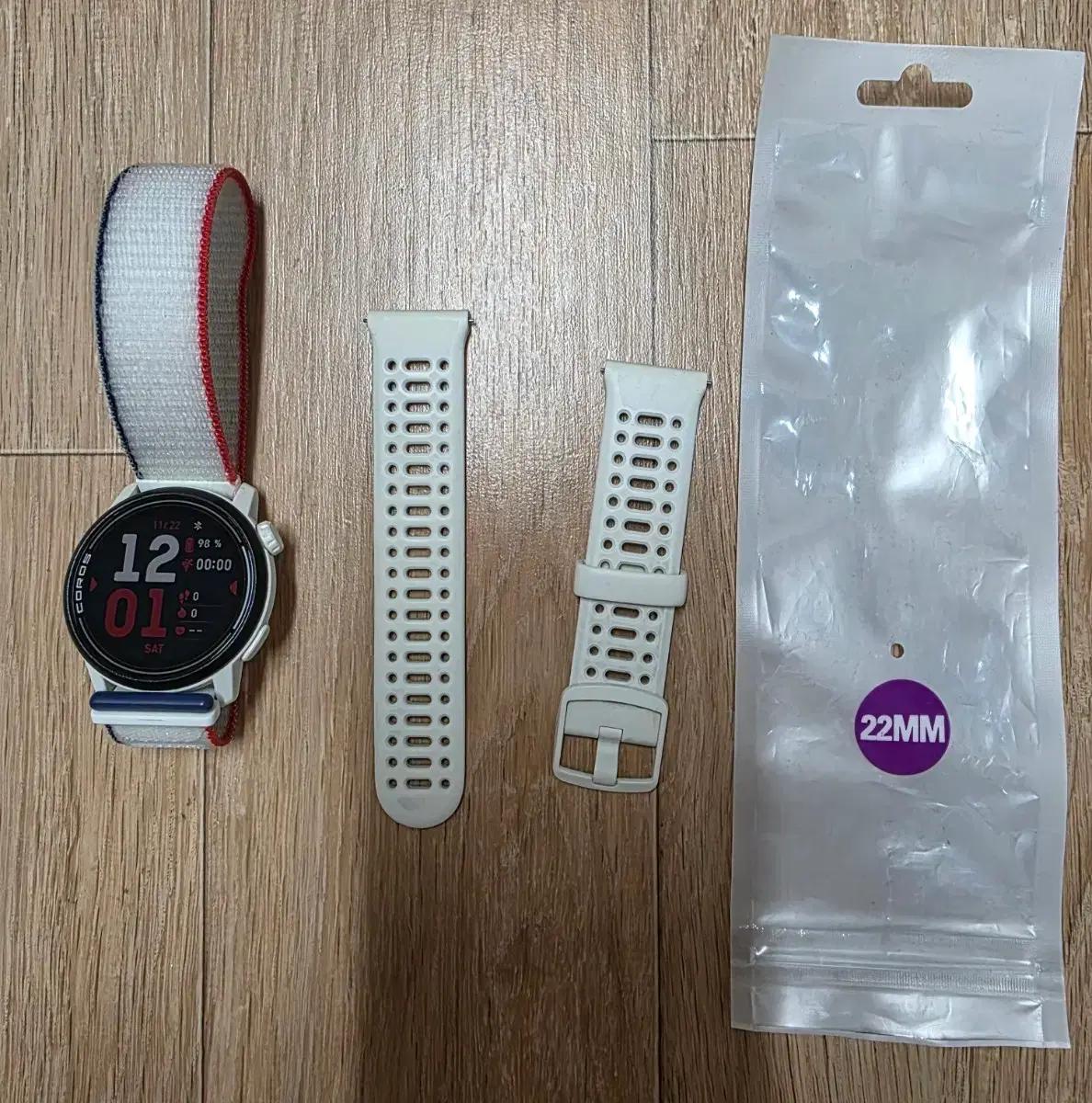 코로스 페이스3 coros pace3 + 22m 스트랩 팝니다