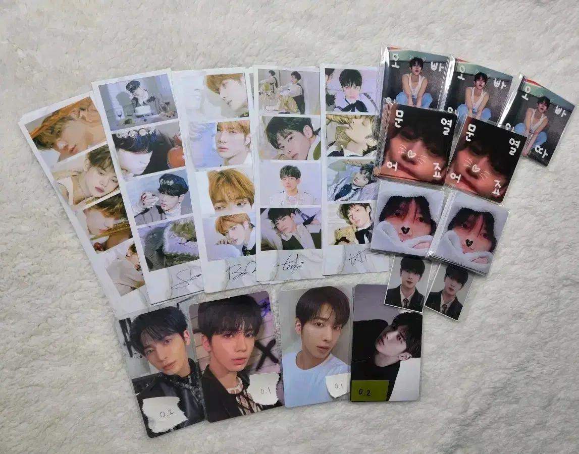 급처 투바투 태현 포카 증사 일괄 & 비공굿 인생네컷 도무송