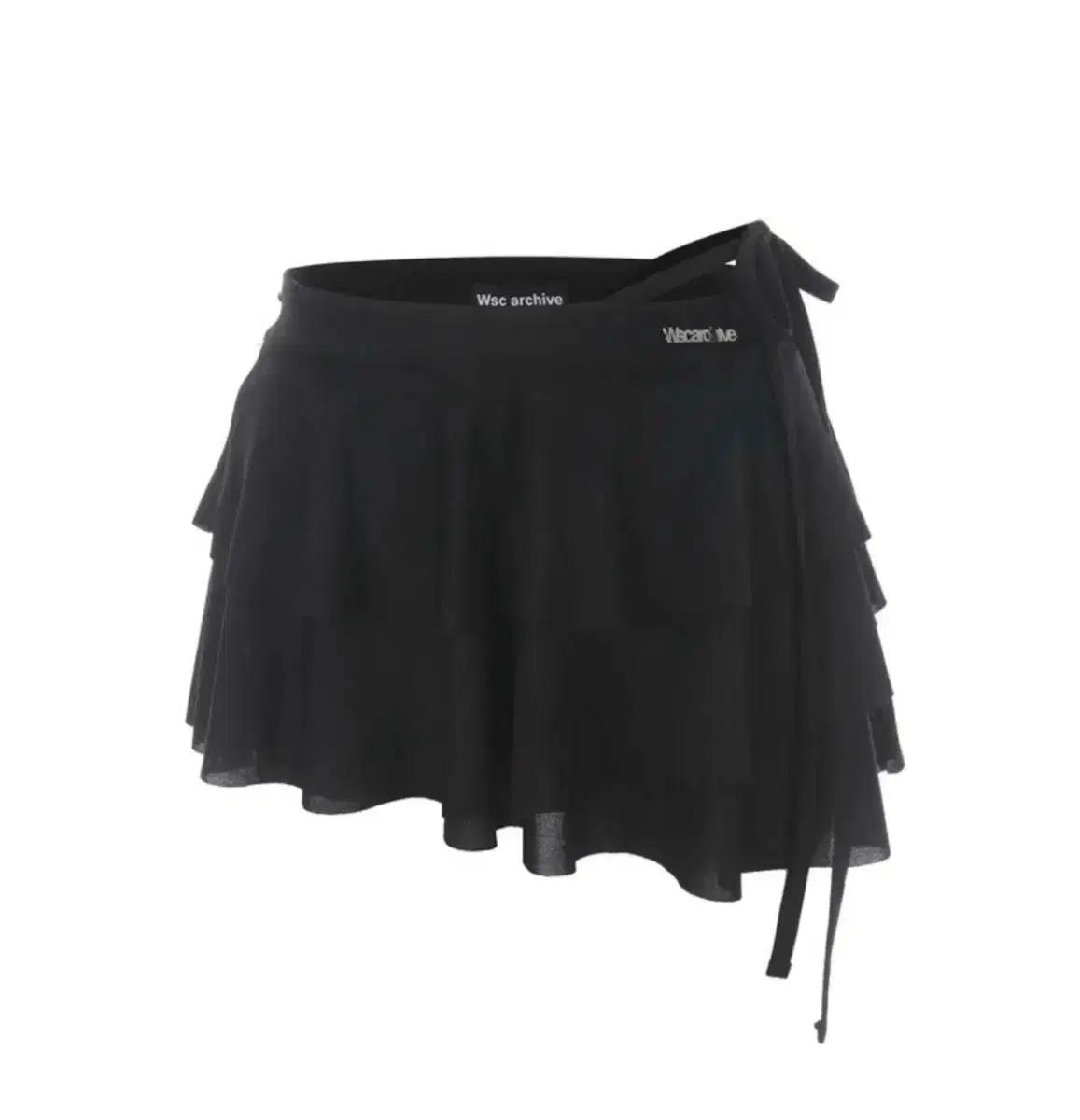 Wsc archive line frill skirt 00