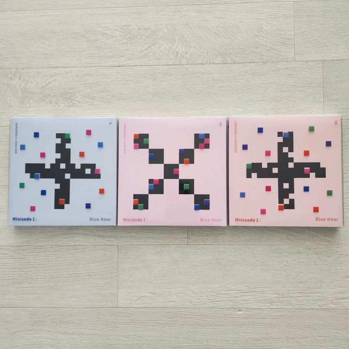 투바투 txt 개봉앨범 블루아워 3종 일괄