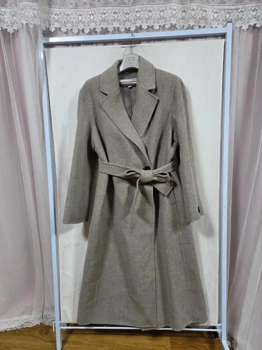 나이스클랍캐시미어.울핸드메이드롱코트(85-94-160)