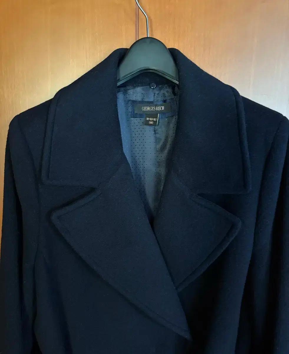 [본문 필독] 여성 겨울용 롱코트 네이비