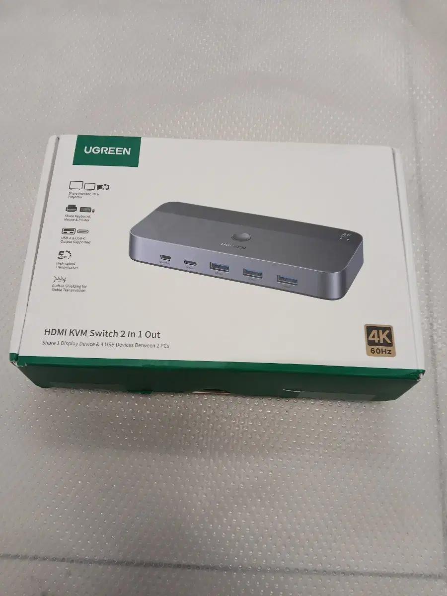 UGREEN HDMI KVM 스위치 CM664
