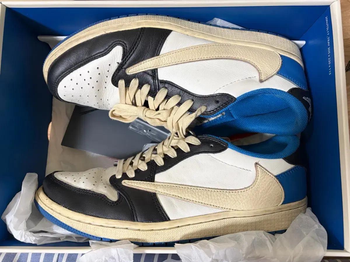 [270] 나이키 X 트래비스 스캇 조던 1 로우 프라그먼트