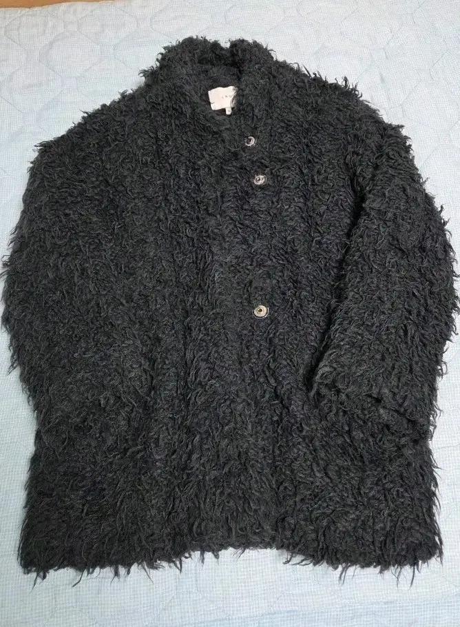 IRO 퍼 코트 블랙 34사이즈