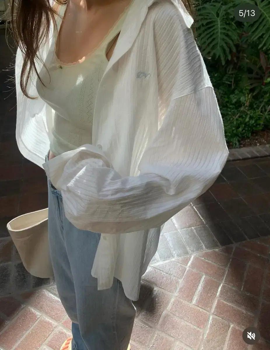 타낫 선릿스트라이프셔츠