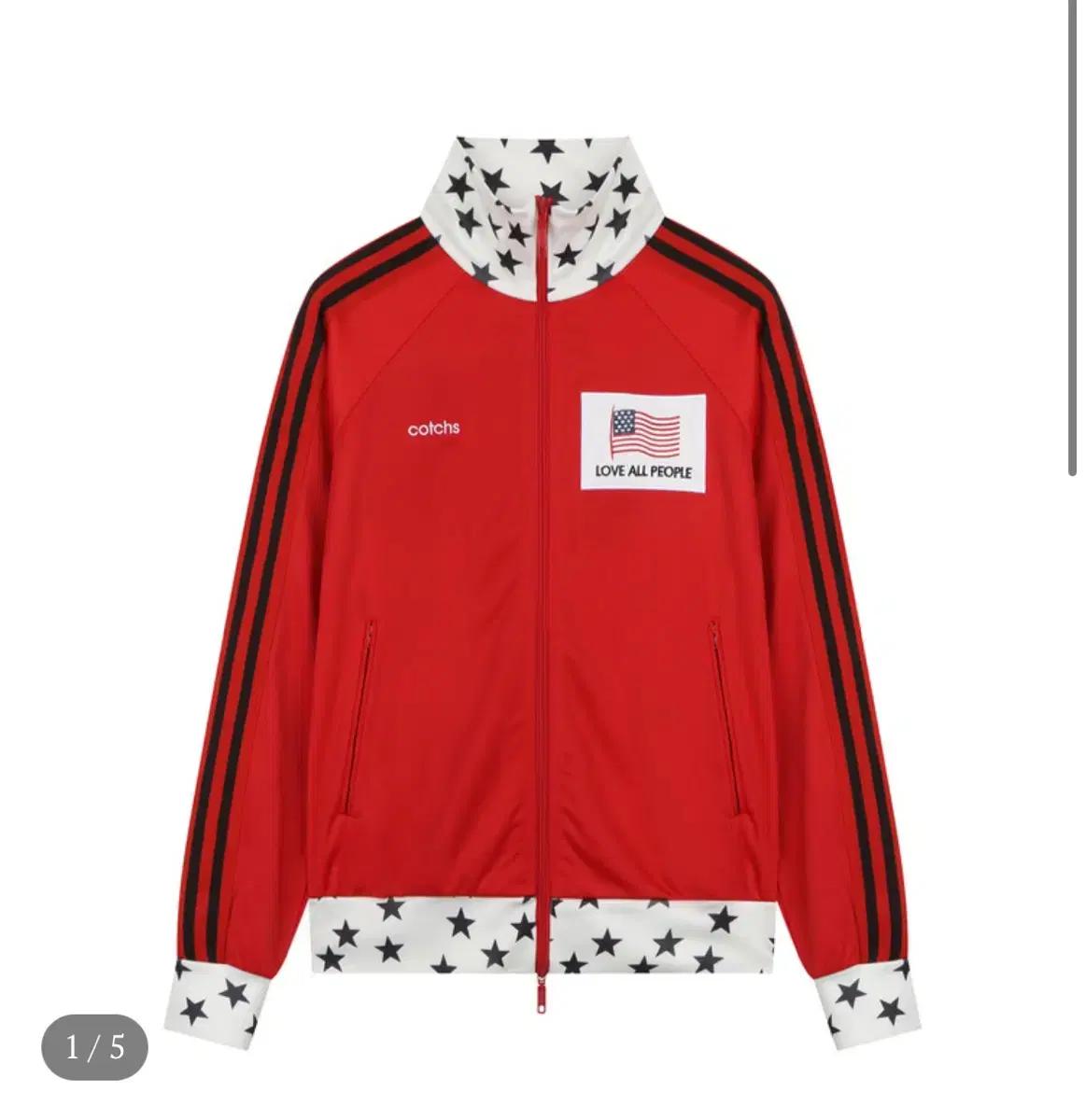 COTCHS DINO DRIVER TRACK JACKET(RED) 구해요