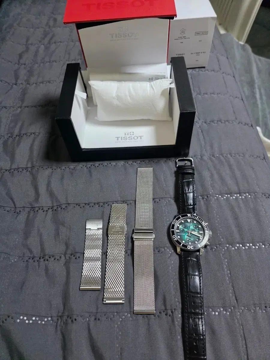 티쏘 씨스타 1000 녹판(교환가능)