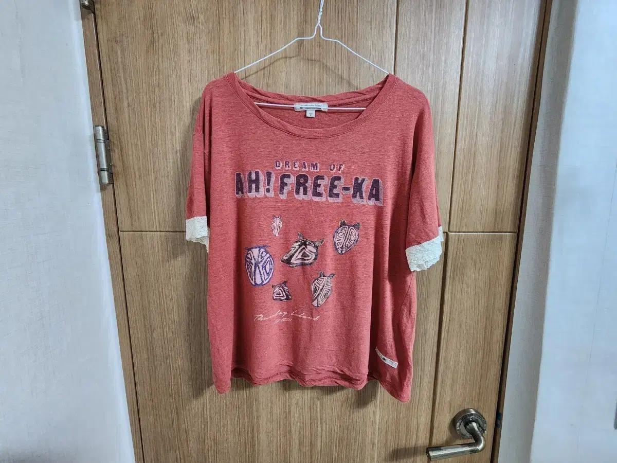 (S)여성 써스데이아일랜드 빈티지 반팔 티셔츠