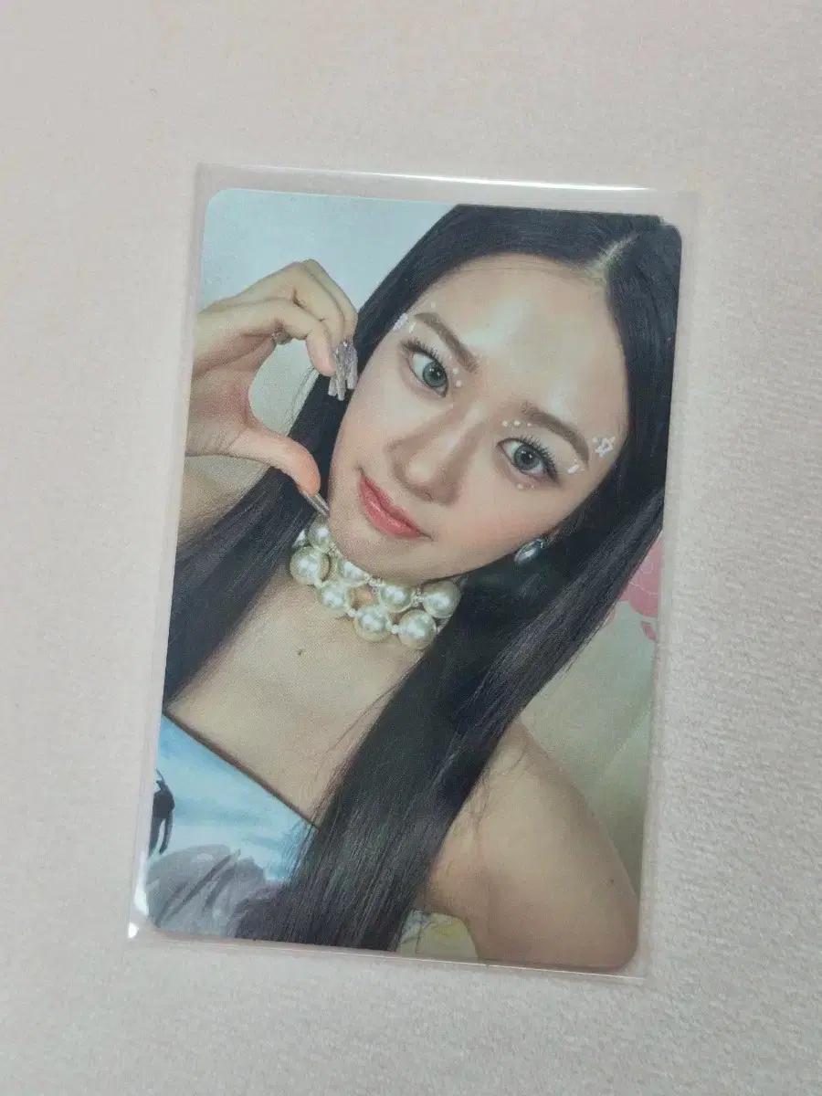 아이브 안유진 스위치 사운드웨이브 포토카드