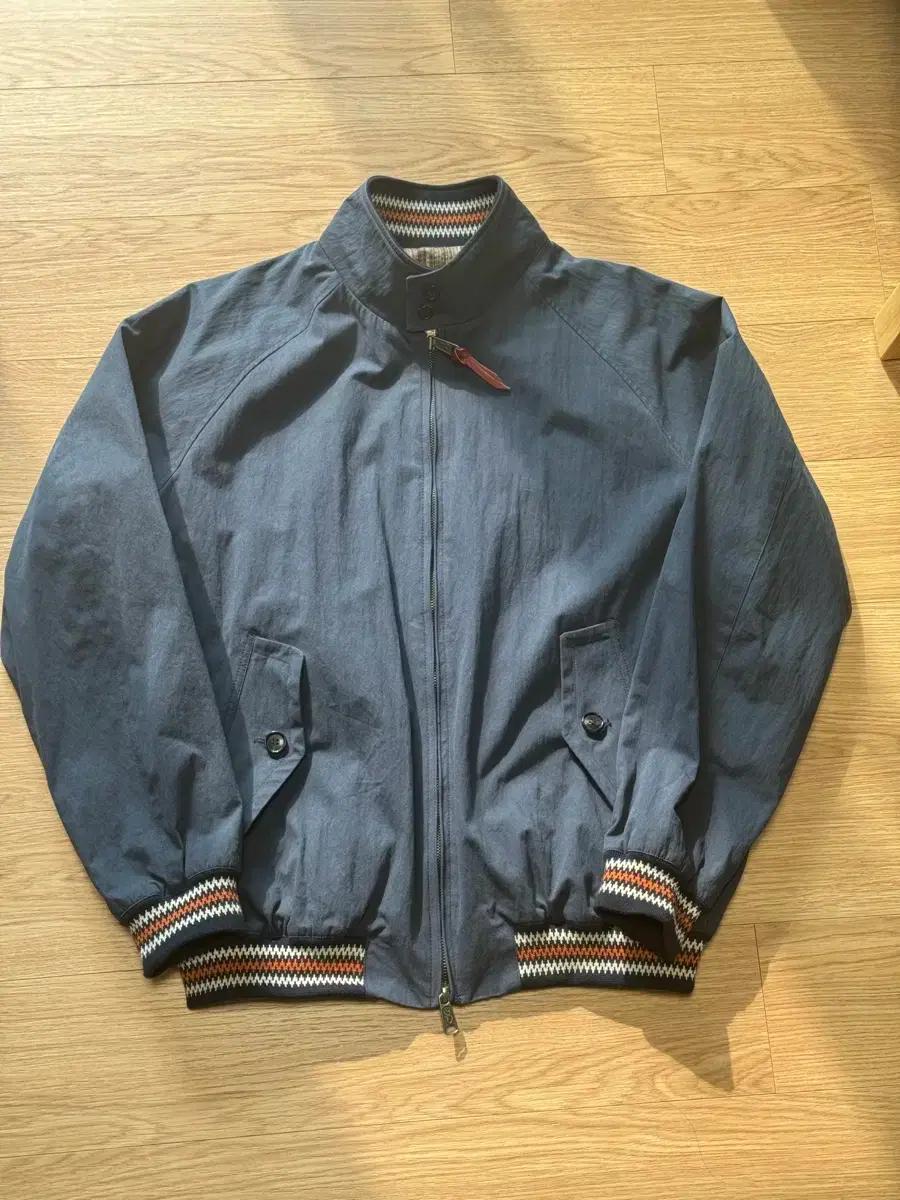 오가프 리버시블 헤링턴 자켓 네이비