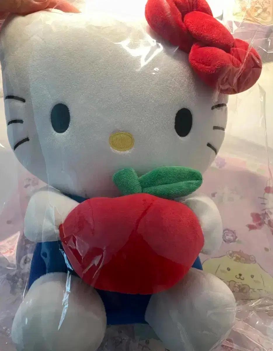 산리오 키티 사과키티인형