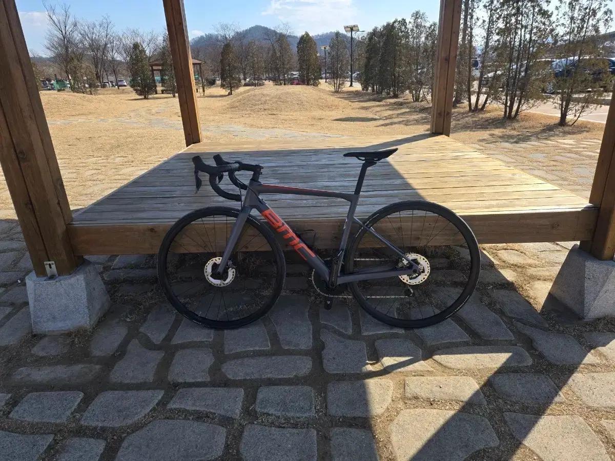 BMC slr two 팀머신  로드 자전거 그레이